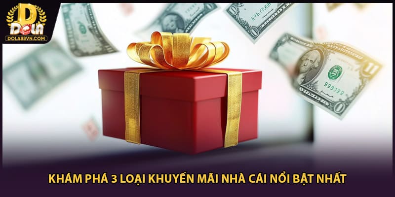 Khám phá 3 loại khuyến mãi nhà cái nổi bật nhất