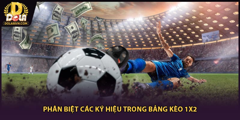 Phân biệt các ký hiệu trong bảng kèo 1x2
