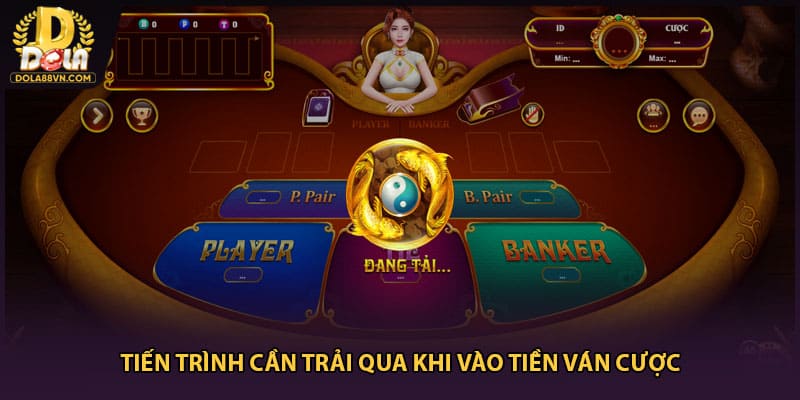 Tiến trình cần trải qua khi vào tiền ván cược
